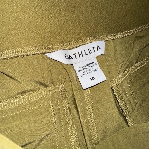 Athleta Brooklyn Heights Pant Tapestry Gold Size 10 - New without Tags - Picture 9 of 11